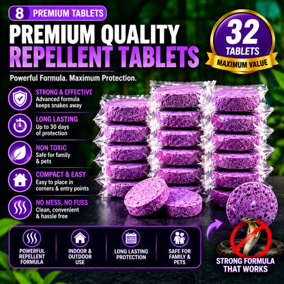 Repelix™ Snake Guard Tablets - (Pack of 32)