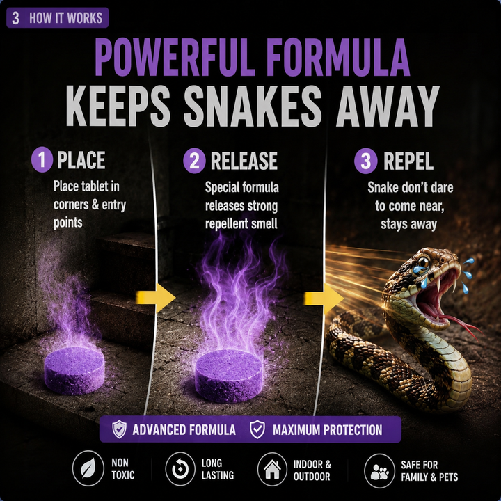 Repelix™ Snake Guard Tablets - (Pack of 32)